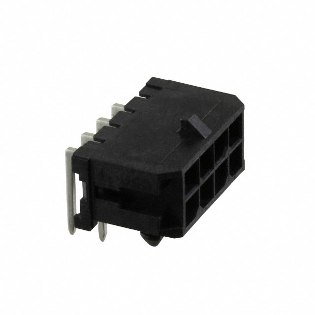 CONN HEADER R/A 8POS 3MM
