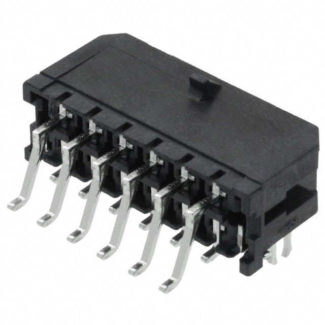 CONN HEADER SMD R/A 12POS 3MM