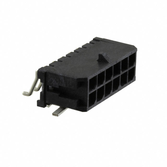 CONN HEADER SMD R/A 12POS 3MM