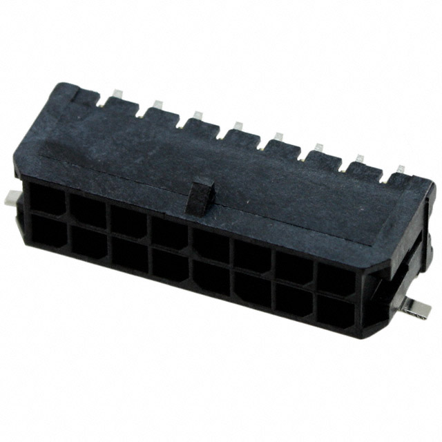 CONN HEADER SMD R/A 16POS 3MM