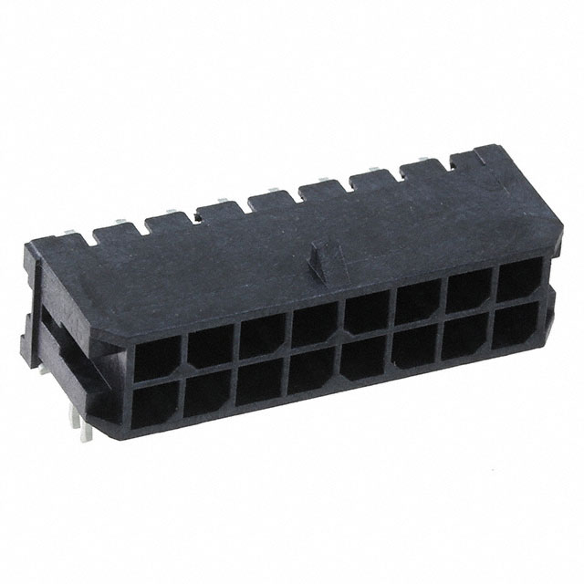 CONN HEADER R/A 16POS 3MM