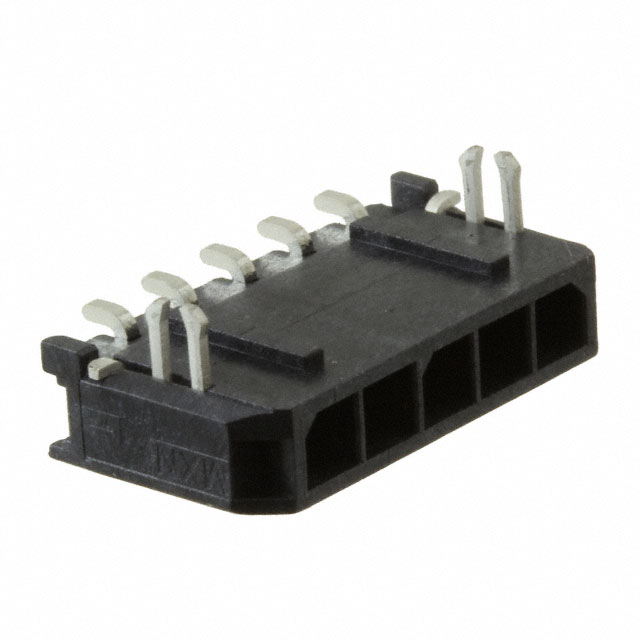 CONN HEADER SMD R/A 5POS 3MM