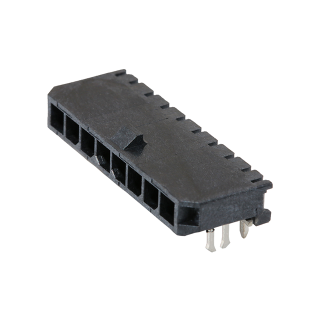 CONN HEADER SMD R/A 8POS 3MM