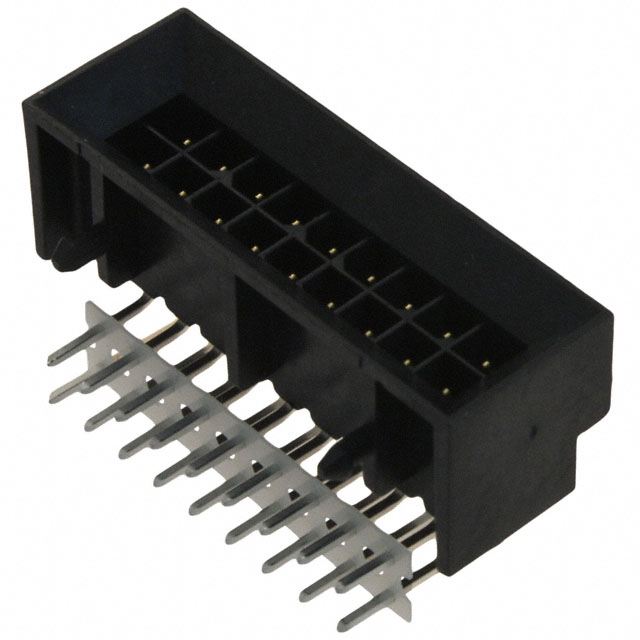 CONN HEADER R/A 18POS 3MM