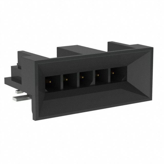 CONN HEADER SMD R/A 5POS 3MM