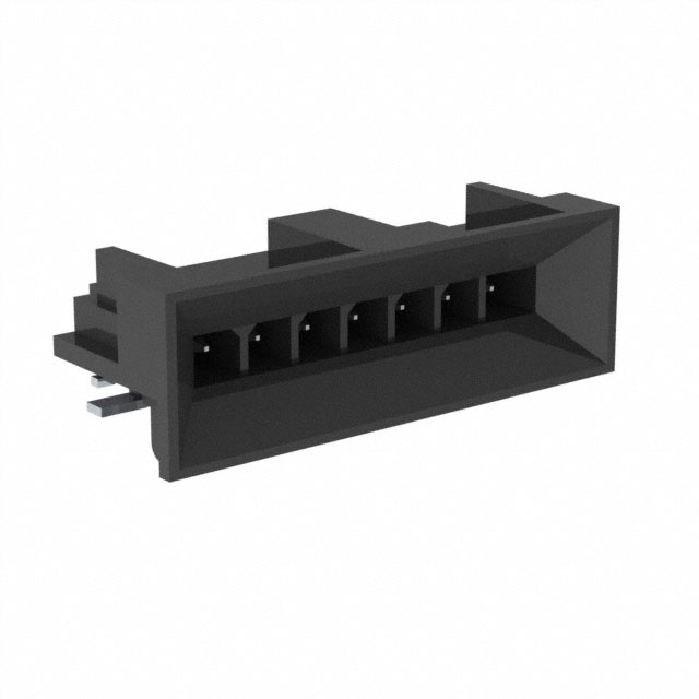 CONN HEADER SMD R/A 7POS 3MM