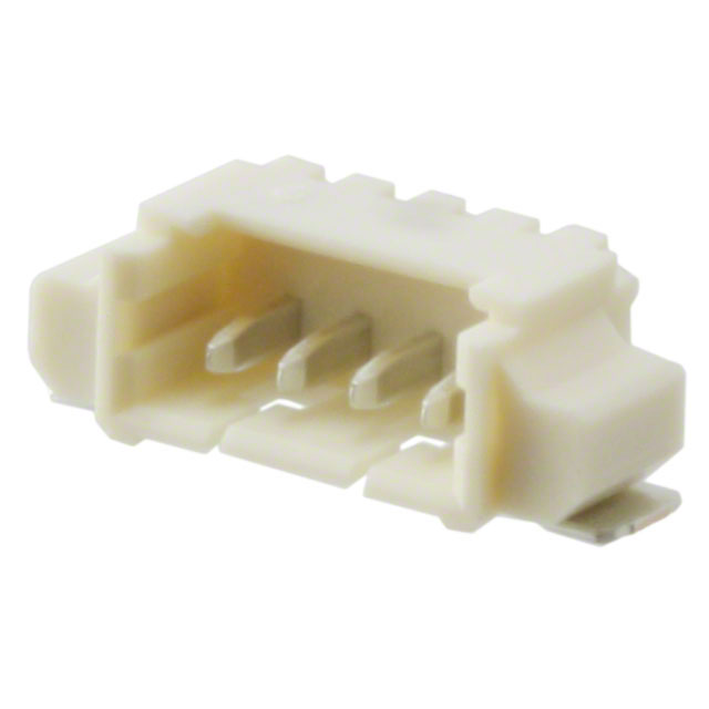 CONN HEADER SMD R/A 4POS 1.25MM
