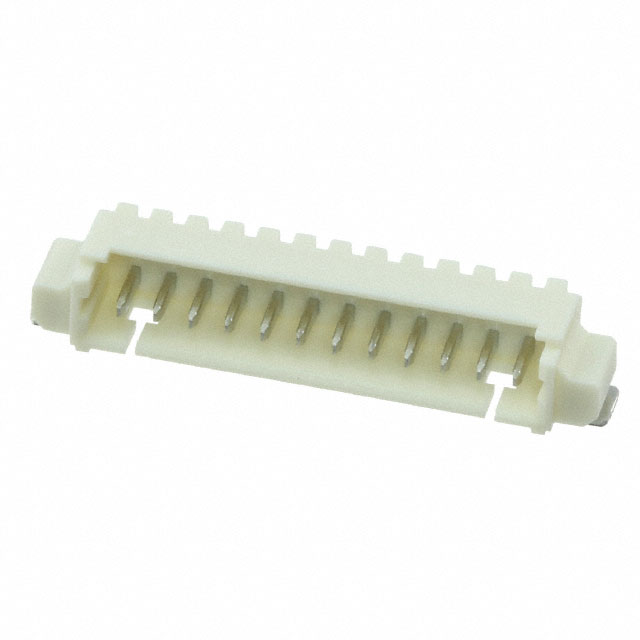 CONN HEADER SMD R/A 12POS 1.25MM