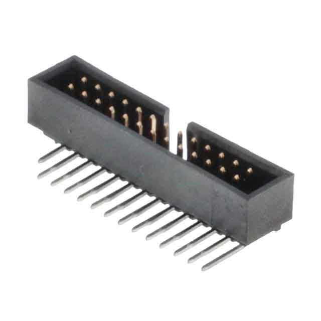 CONN HEADER R/A 26POS 2.54MM