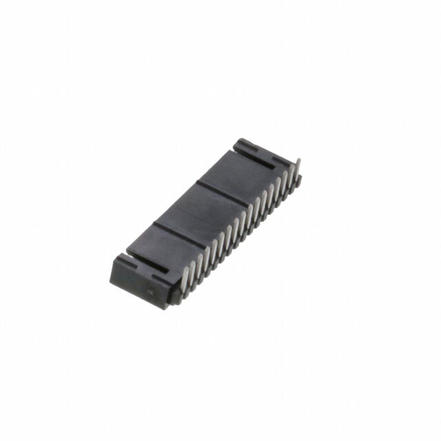 CONN HEADER R/A 17POS 2.54MM