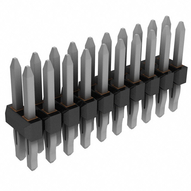 CONN HEADER VERT 20POS 2.54MM