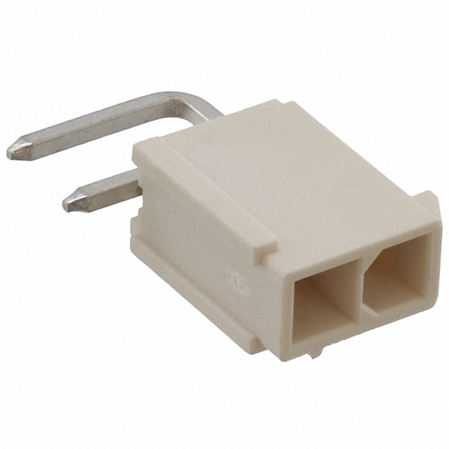 CONN HEADER R/A 2POS