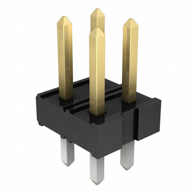 CONN HEADER VERT 4POS 2MM