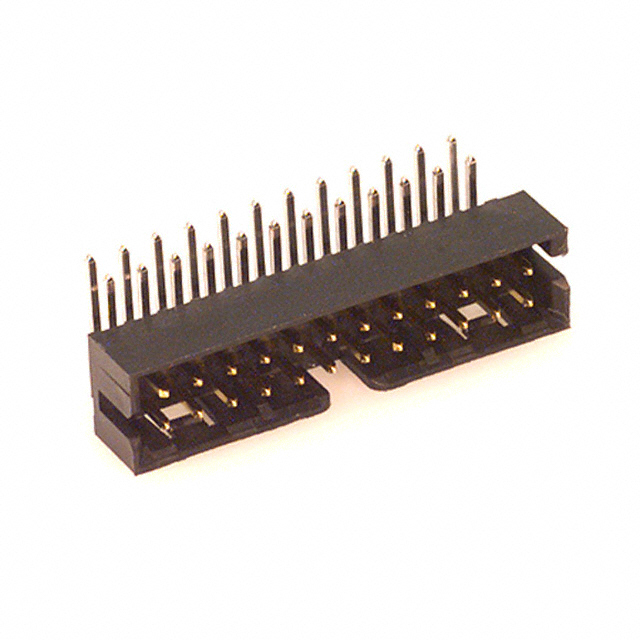 CONN HEADER R/A 24POS 2MM