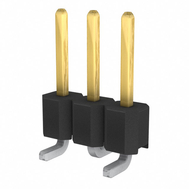 CONN HEADER SMD 3POS 2.54MM