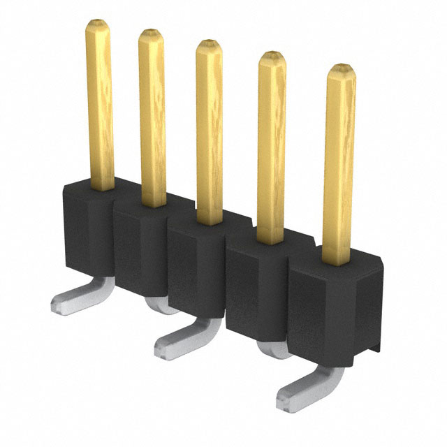 CONN HEADER SMD 5POS 2.54MM