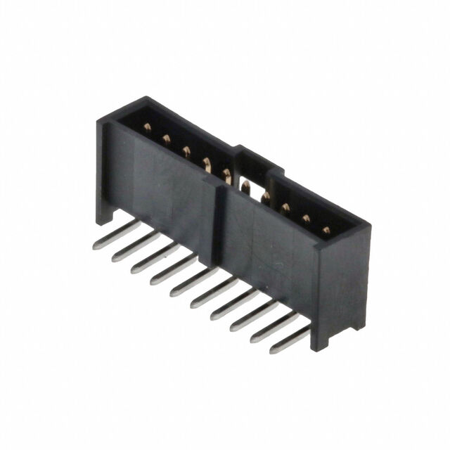 CONN HEADER R/A 10POS 2.54MM