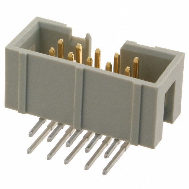 CONN HEADER R/A 10POS 2.54MM
