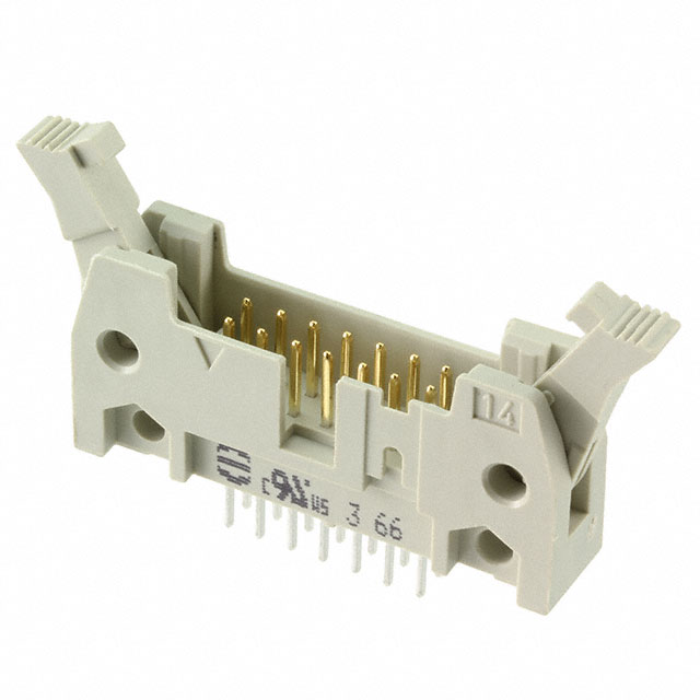 CONN HEADER VERT 14POS 2.54MM