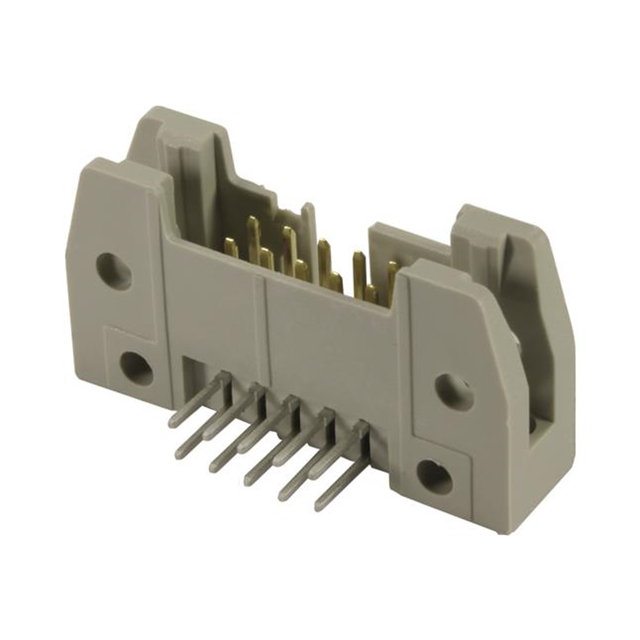 CONN HEADER R/A 14POS 2.54MM