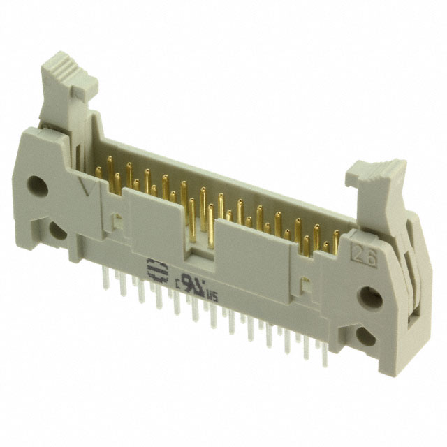 CONN HEADER VERT 26POS 2.54MM