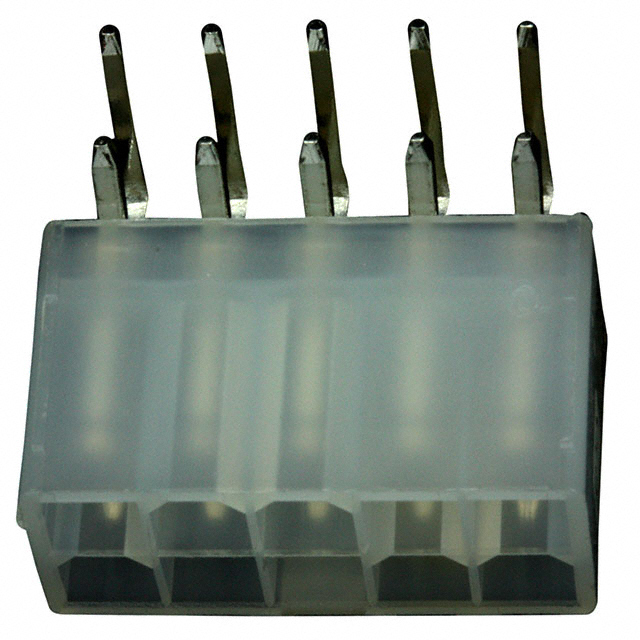 CONN HEADER R/A 10POS 4.2MM