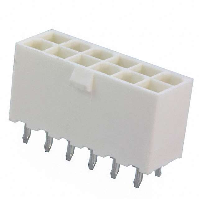 CONN HEADER VERT 12POS 4.2MM