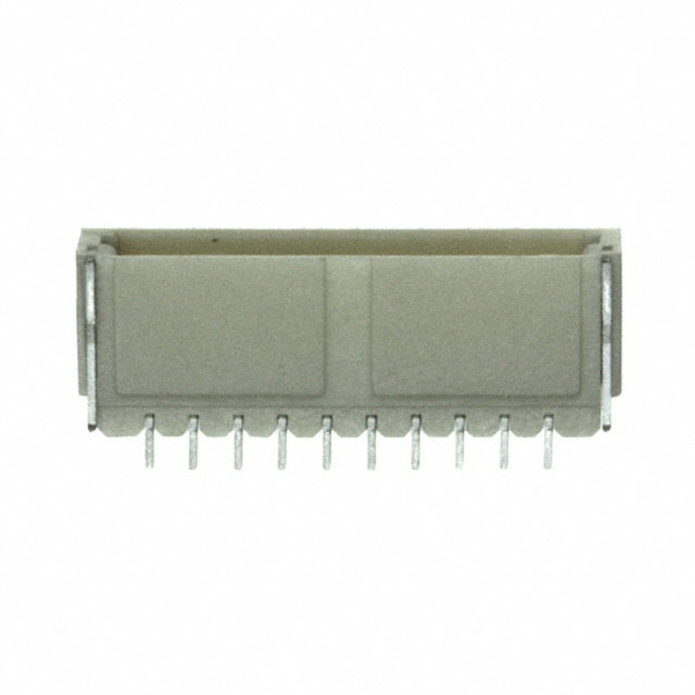 CONN HEADER SMD R/A 10POS 1MM
