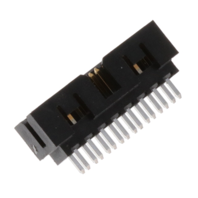 16P, AMPMODU 2MM, DOUBLE ROW SHR
