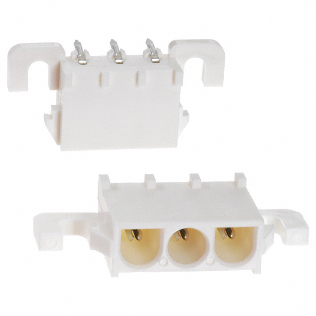 CONN HEADER R/A 3POS 6.35MM