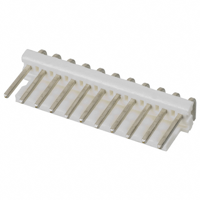CONN HEADER R/A 11POS 3.96MM