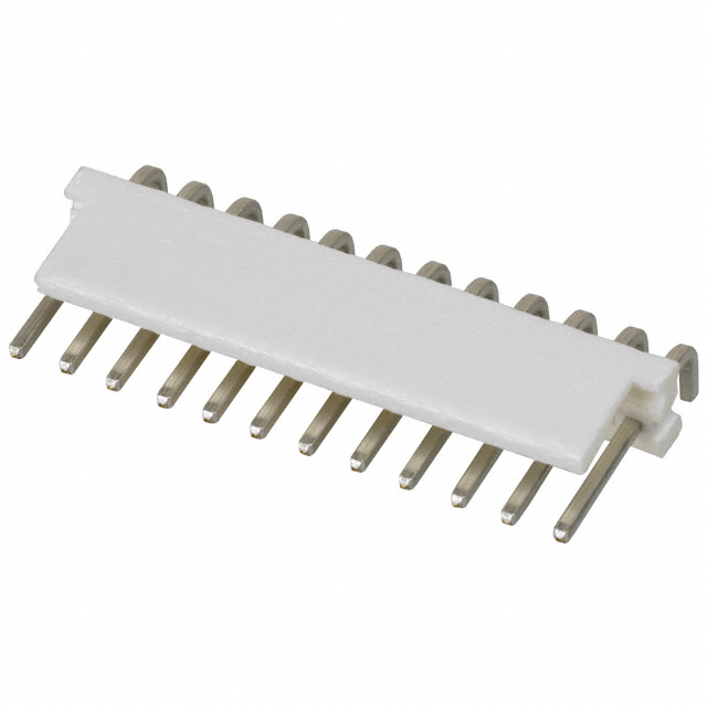 CONN HEADER R/A 12POS 3.96MM