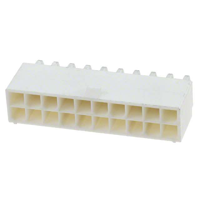 CONN HEADER R/A 20POS 4.2MM
