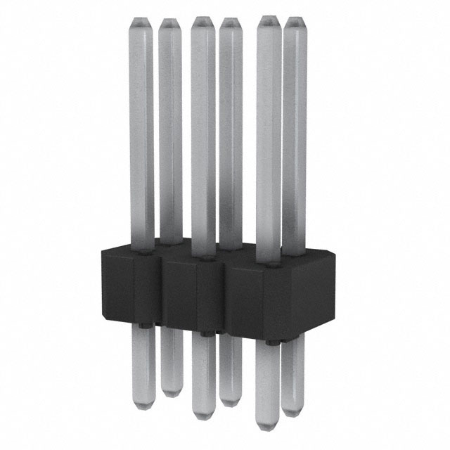 CONN HEADER VERT 6POS 2.54MM
