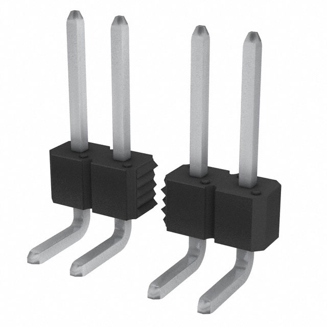 CONN HEADER R/A 26POS 2.54MM