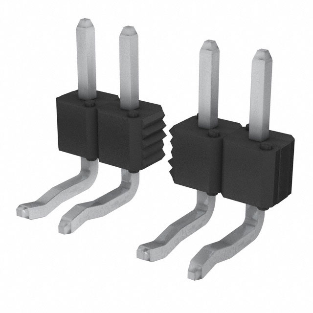 CONN HEADER R/A 6POS 2.54MM