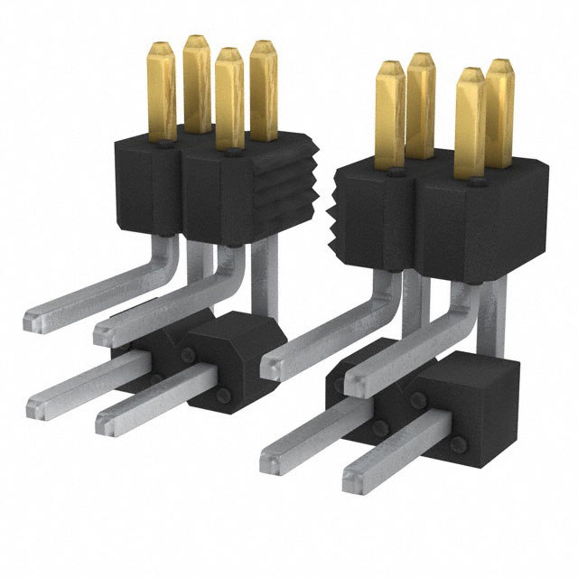 CONN HEADER R/A 6POS 2.54MM