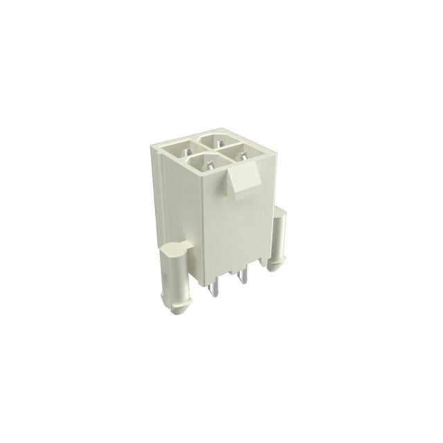 CONN HEADER VERT 4POS 4.2MM