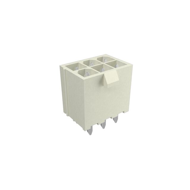 CONN HEADER VERT 6POS 4.2MM