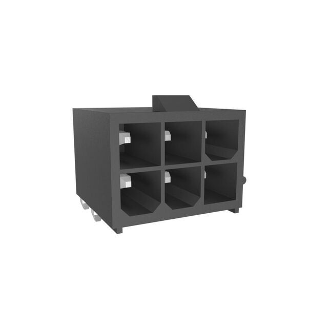 CONN HEADER R/A 6POS 4.2MM