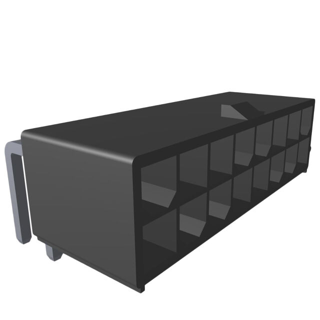 CONN HEADER R/A 16POS 4.2MM