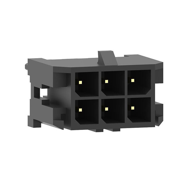 CONN HEADER VERT 6POS 3MM