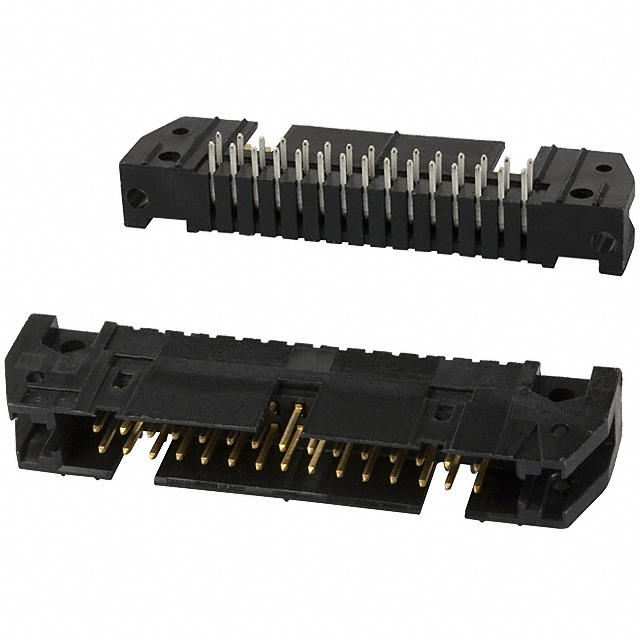 CONN HEADER R/A 30POS 2.54MM