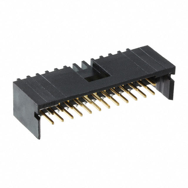 CONN HEADER R/A 24POS 2.54MM