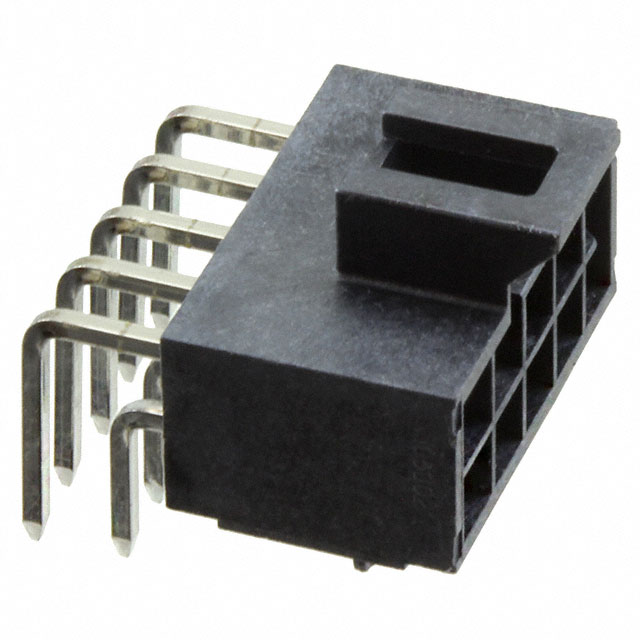 CONN HEADER R/A 10POS 2.5MM