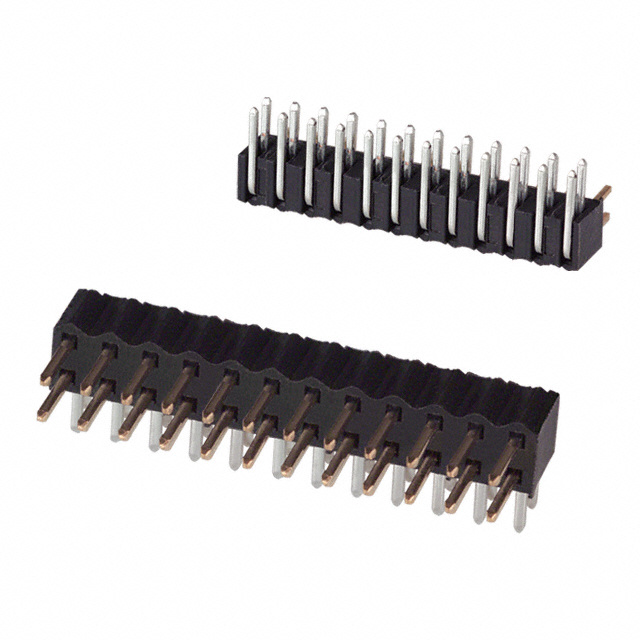 CONN HEADER R/A 24POS 2MM