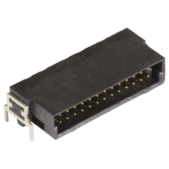 HAR-FLEX ANGLED MALE, 100PIN, PL