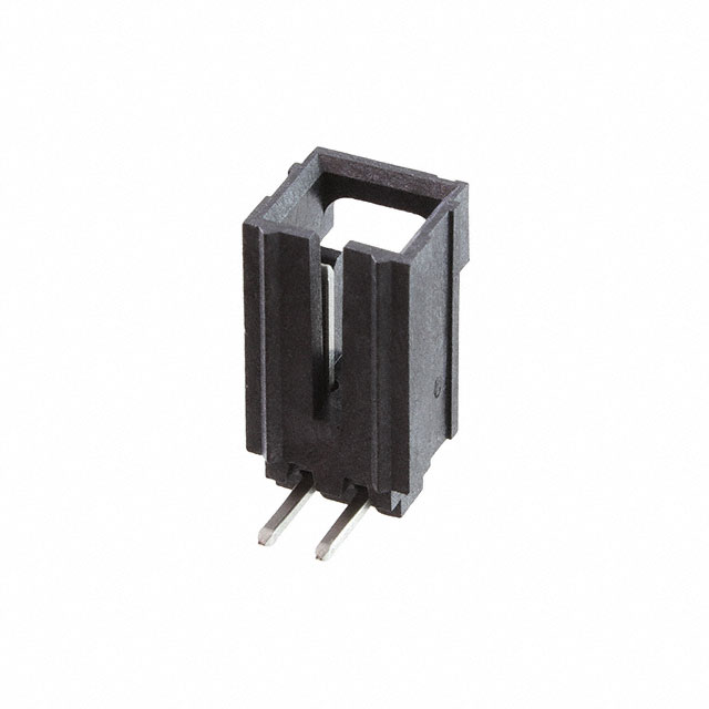CONN HEADER R/A 2POS 2.54MM