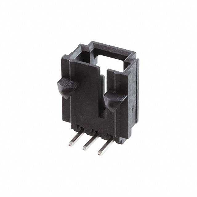 CONN HEADER R/A 3POS 2.54MM