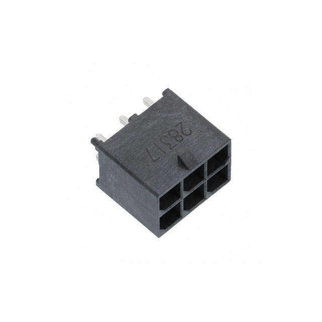 CONN HEADER VERT 6POS 5.7MM